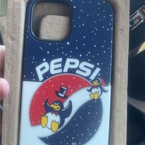 iPhone 12pro max Pepsi Penguin Phone Case